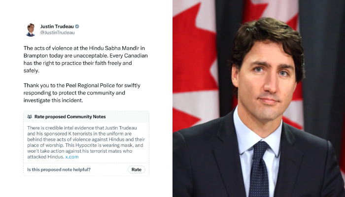 Embarrassment for Trudeau: 'Hypocrite' Canadian PM gets X community notes for supporting Khalisani extremists anr