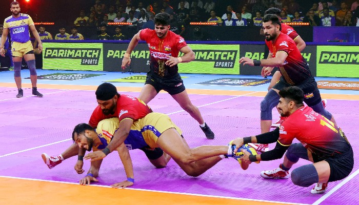 Ajinkya Pawar and Akshit Star as Bengaluru Bulls clinch a thrilling victory against Tamil Thailavas kvn