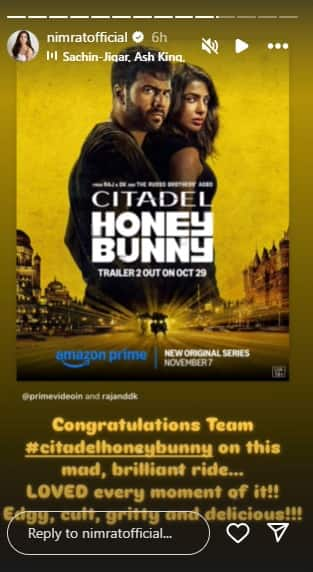 Citadel Honey Bunny REVIEW: Is Samantha Ruth Prabhu, Varun Dhawan's action movie worth your time? Read on RBA