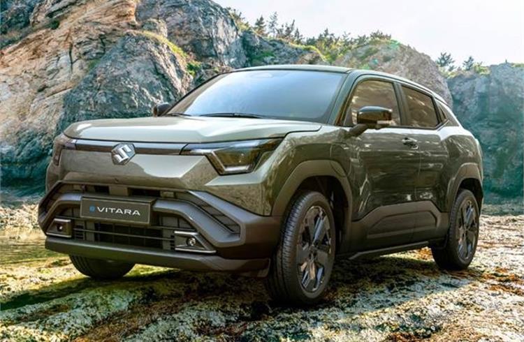 Maruti Suzuki e-Vitara electric SUV revealed