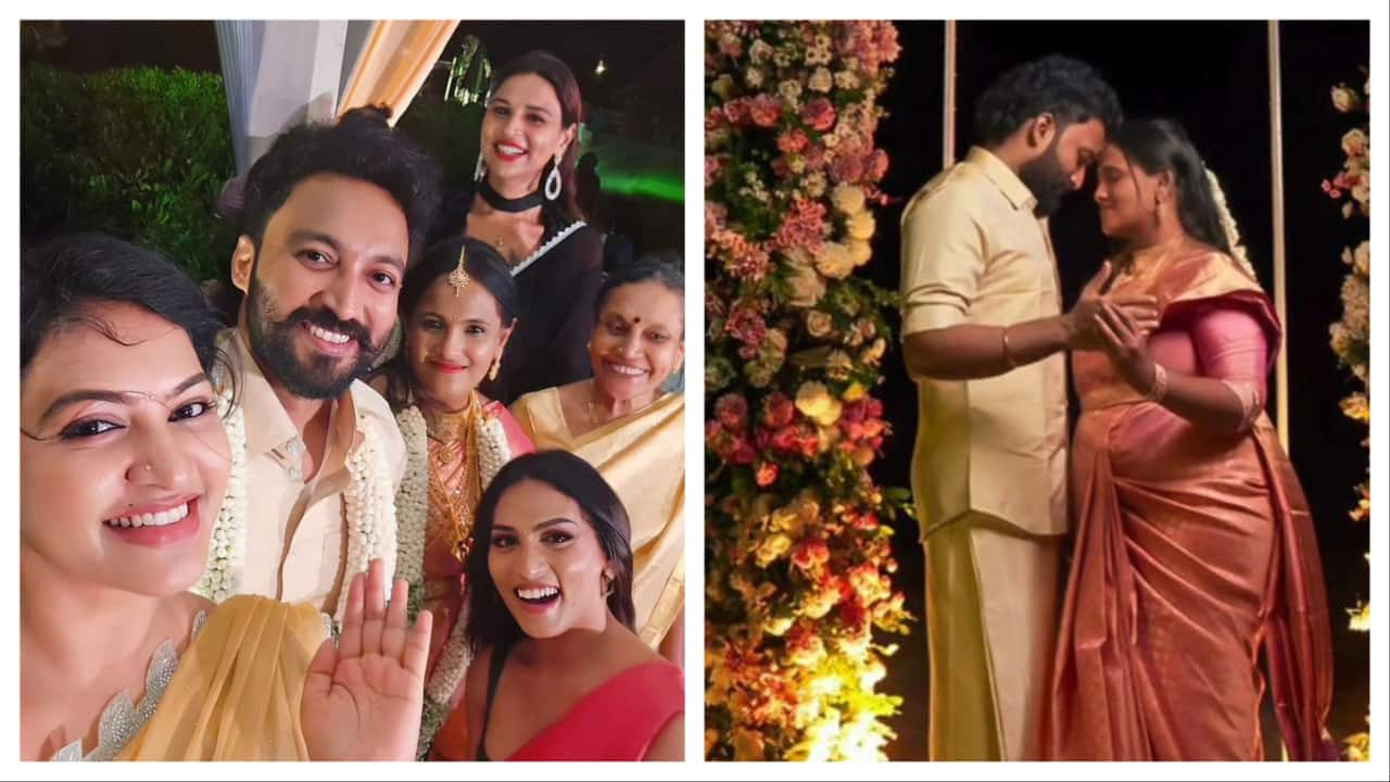 Bigg Boss 6 Contestant and Politician Vikraman Wedding Photos mma