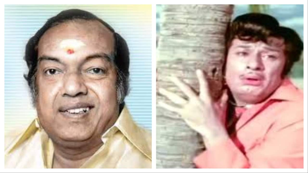 Kannadasan song that made MGR cry for the first time mma