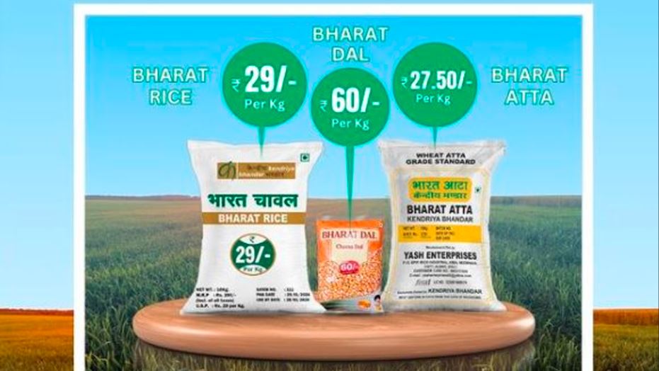 central govt again launched subsidized sale of rice and wheat flour to consumers under Bharat band