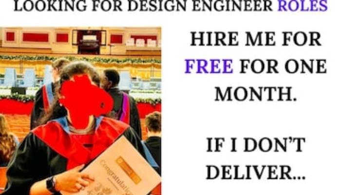 ready to work for free for one month Indian woman in uk post criticized 