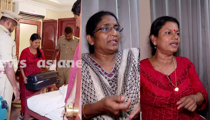 Police raid in Palakkad UDF leaders room latest news mahila congress complaint to women commission 