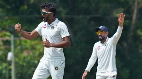 cricket Kerala Takes First Innings Lead against Uttar Pradesh in Ranji Trophy scr