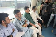 Bengaluru DCM DK Shivakumar MP Tejasvi Surya travel on Nagasandra-Madavara metro opens tomorrow WATCH vkp