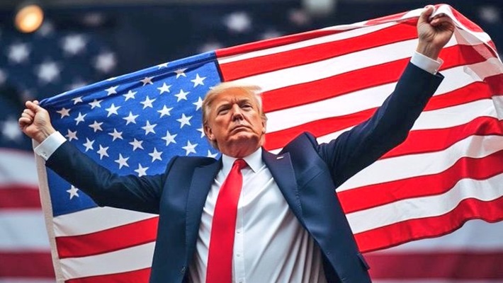 Donald Trump Wins US Presidential Election Defeating Kamala Harris mrq