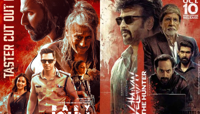 SHOCKING! Baby John poster's stark similarity to Rajinikanth's Vettaiyan raises eyebrows dmn