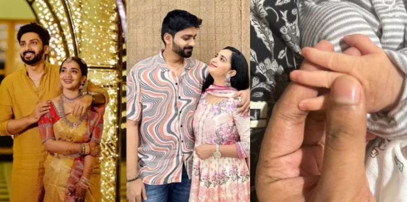 A baby was born to Tejas and Malvika, the stars shared the picture to hide the suspense