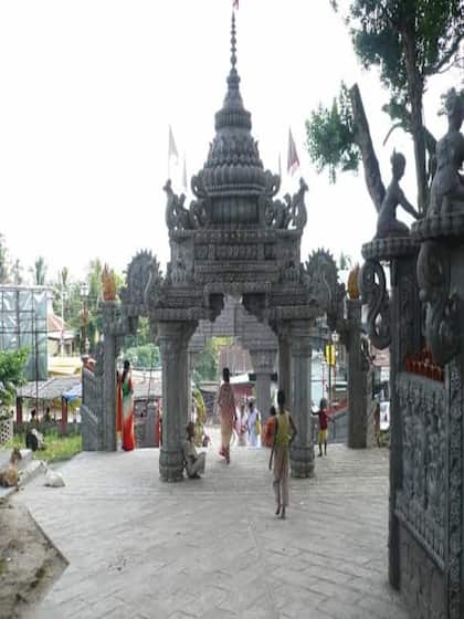 When was the temple rebuilt?