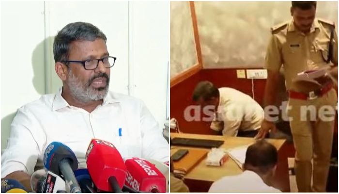 Palakkad police raid CPM filed complaint demanding investigation against black money 