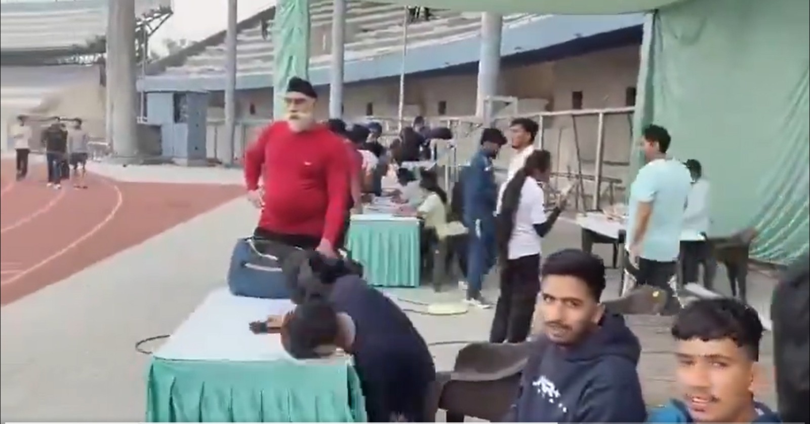 Caught on cam: Athlete collapses while talking to friend over phone at Ludhiana stadium, dies (WATCH) shk