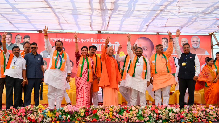 CM Yogi slams Maha Aghadi allianceMaharashtra on Election 2024 ans