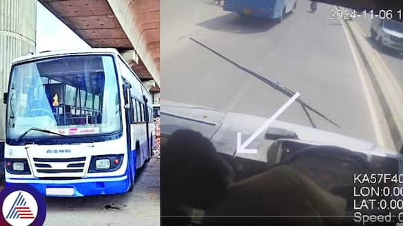 Bengaluru BMTC Bus Driver heart attack and Cunductor save 50 passengers life sat