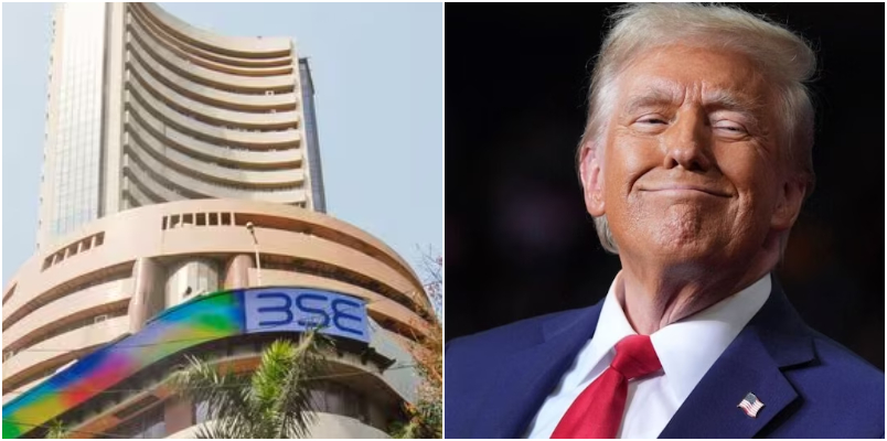 Donald Trump victory effect Indian Stock market today Sensex Nifty jump