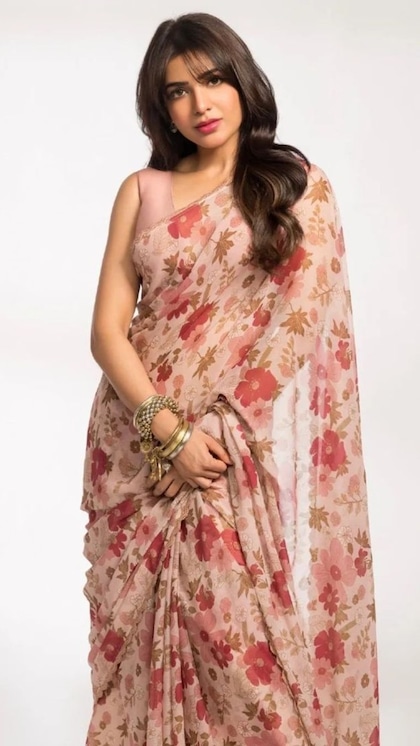 Simple Printed Saree