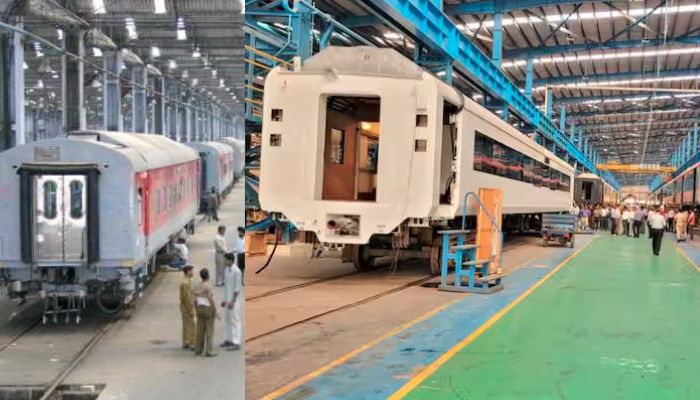 Most Coaches of Indian Railways are made in Chennai integral factory mrq