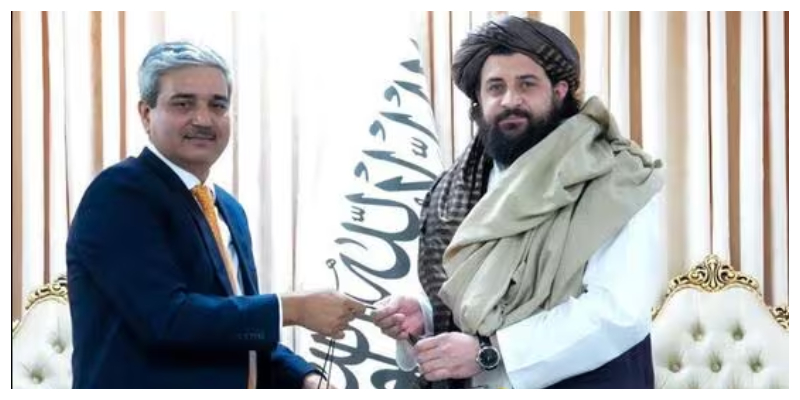 Taliban top discussed with Indian MEA official 