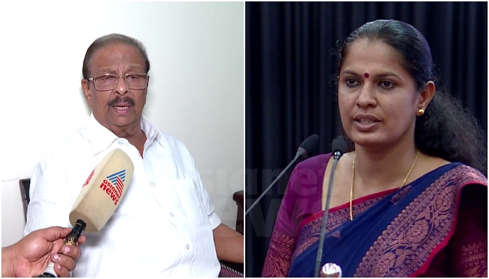 K Sudhakaran criticizes CPM action against P P Divya over ADM death case