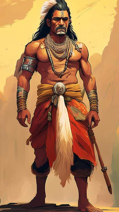 Who was the last Kaurava general?