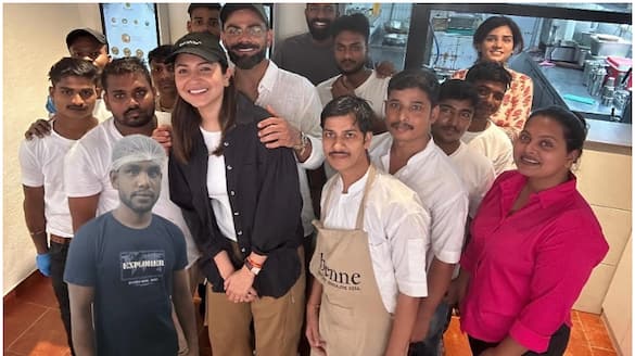 Virat Kohli, Anushka Sharma's adorable picture from dosa cafe goes VIRAL [PHOTOS] ATG