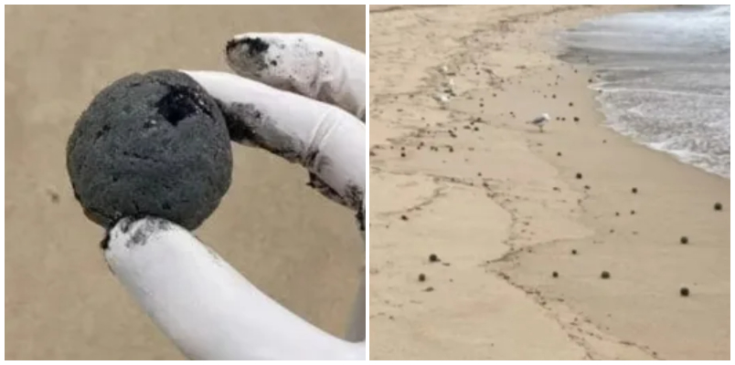 mysterious black balls that smell worse than anything found in beaches