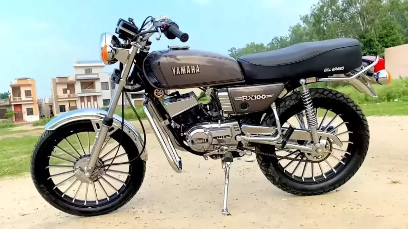 Yamaha India set to relaunch retro style Yamaha rx100 with mileage efficiency ckm