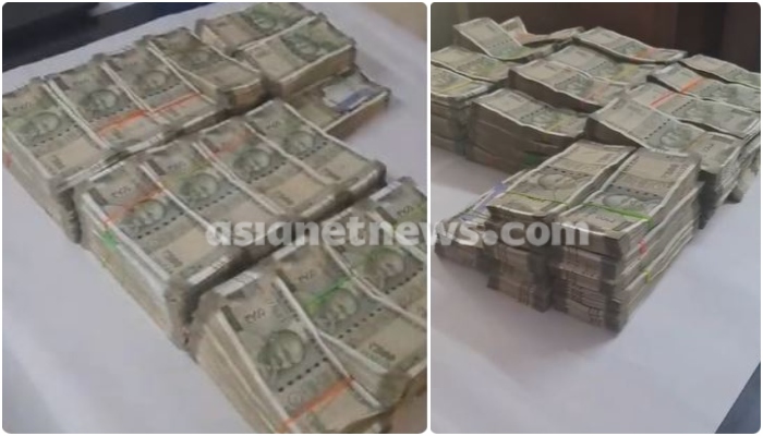 36 Lakhs seized from a man in Guruvayur express train at kollam 