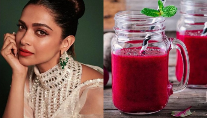 deepika padukone special beetroot juice recipe for skin care 