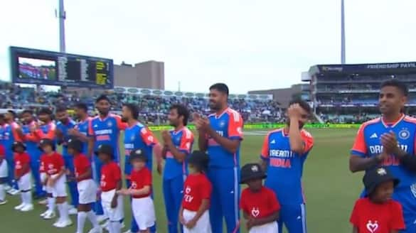 IND vs SA, 1st T20I: Indian national anthem stops abruptly twice, leaves players confused; WATCH viral video snt