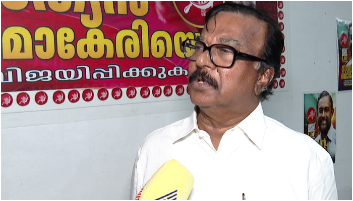 cpi leader c divakaran against cpm on palakkad night raid