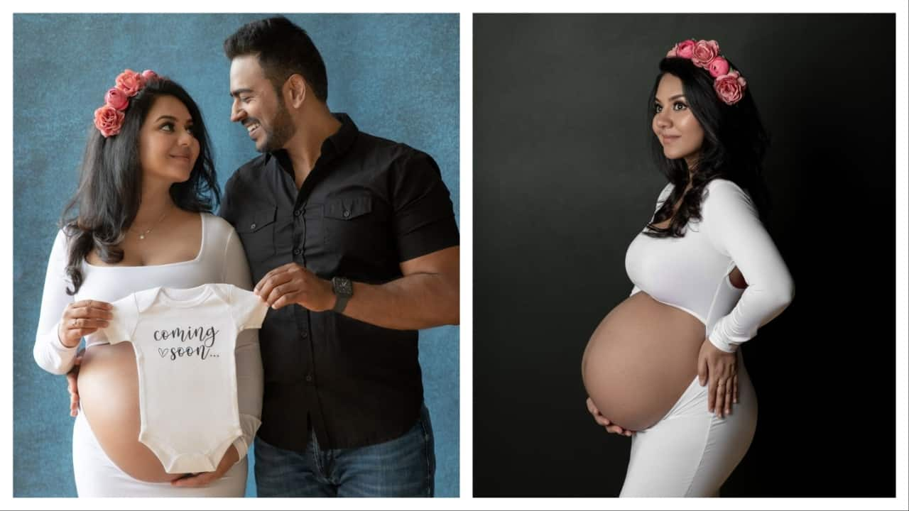 Actress Vidya Pradeep announced her pregnancy viral photos mma