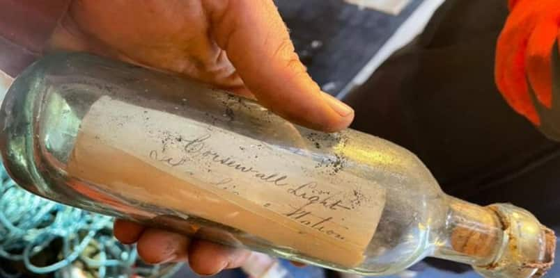 132 year old hidden message light house wall scotland