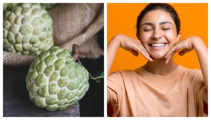 custard apple face pack for glow and healthy skin 