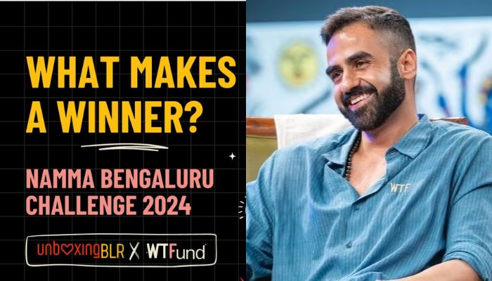 UnboxingBLR and Nikhil Kamaths WTFund announce Namma Bengaluru Challenge san