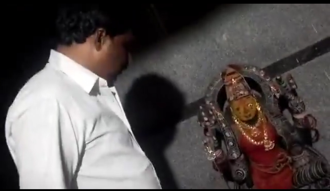 Another Telangana temple attacked: Jukal temple idols desecrated, eyes removed; viral video sparks fury WATCH snt