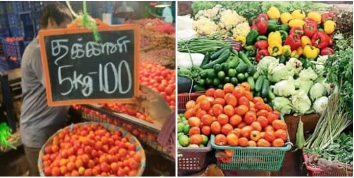 The price of tomatoes has fallen and 5 kg is selling at Rs 100 KAK