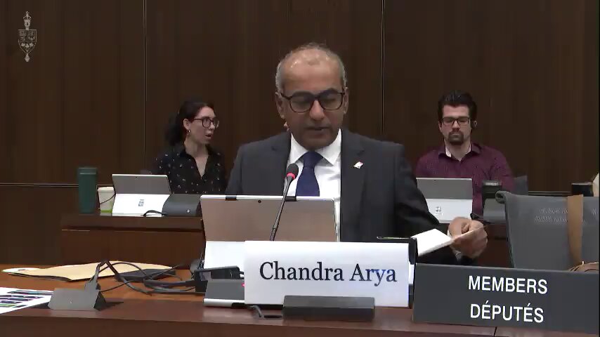 Canadian MP Chandra Arya slams politicians for avoiding mentioning Khalistanis in Brampton temple attack dmn