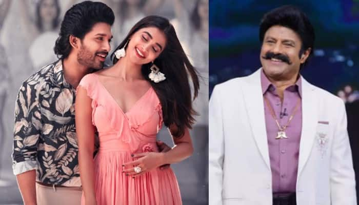 Actor Allu Arjun and Actress Pooja Hegde relationship revealed by actor Balakrishna sat