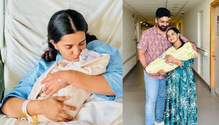 Malavika Krishnadas shared her baby's birth vlog 