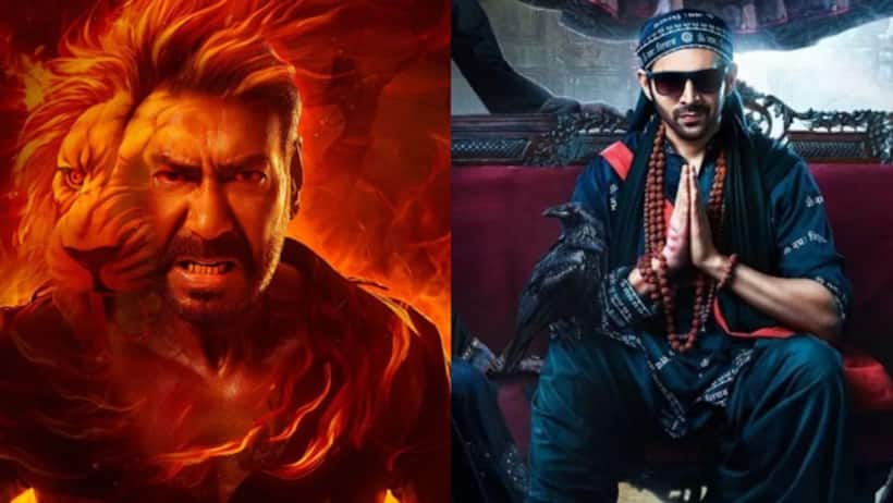 singham again bhool bhulaiyaa 3 collection day 10