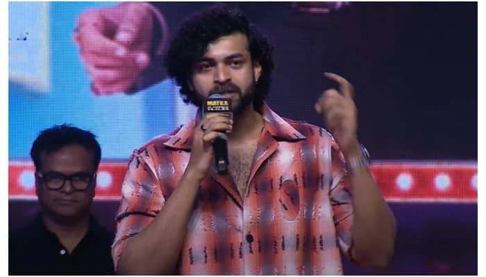 Varun Tej Controversial comments at Matka prerelease event dtr