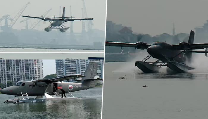 Kerala's first seaplane officially launched with flag-off ceremony in Kochi dmn