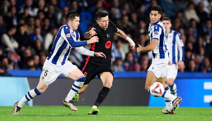 football La Liga 2024-25: Barcelona suffers shock defeat at Real Sociedad scr