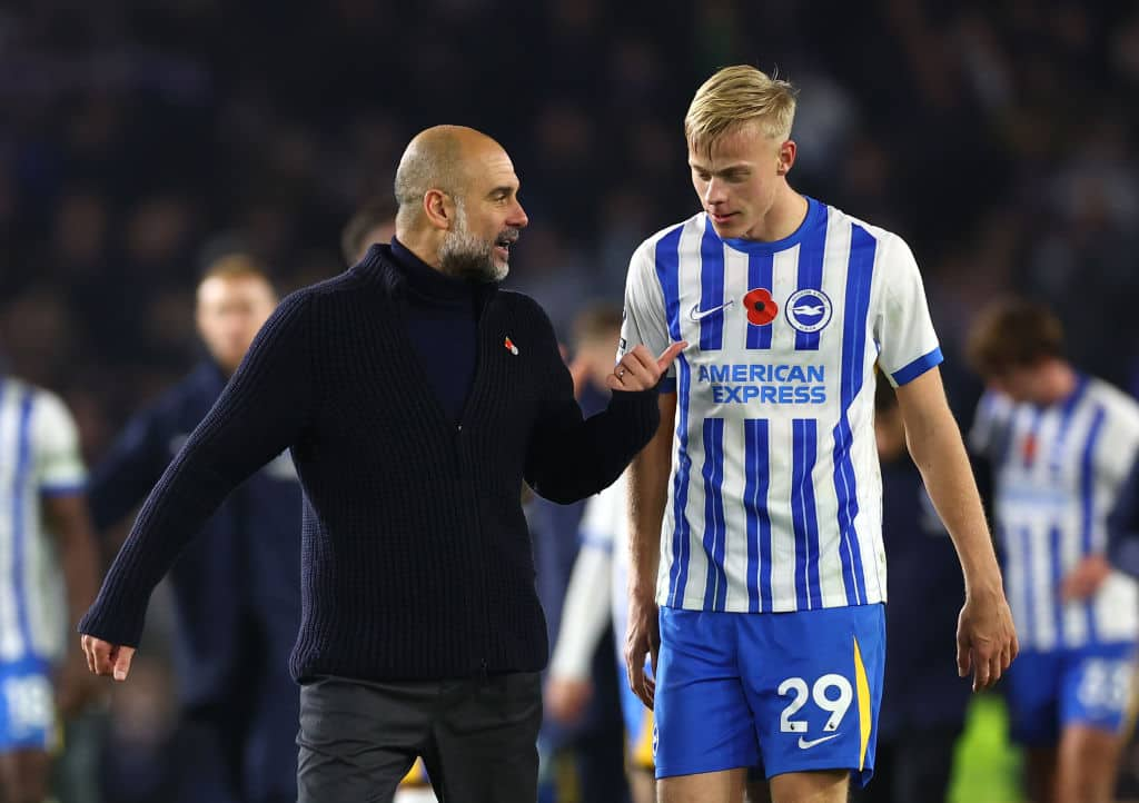 football What did Guardiola tell Brighton's Jan Paul van Hecke after Man City's loss? Lip-reader decodes fiery exchange snt