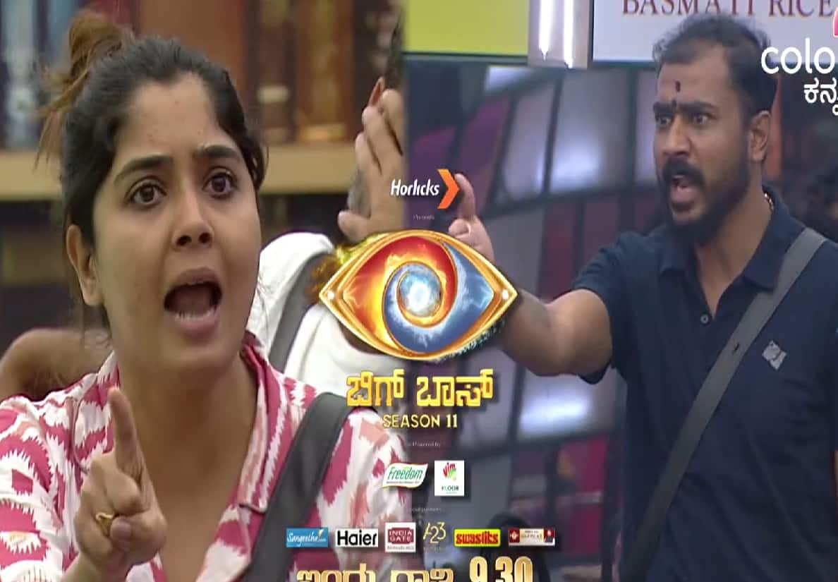 Bigg Boss Season 11 fight between Aishwarya and Gold Suresh pav