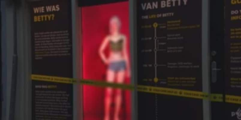 sex worker murder cold case 15 years police use Hologram investigation 