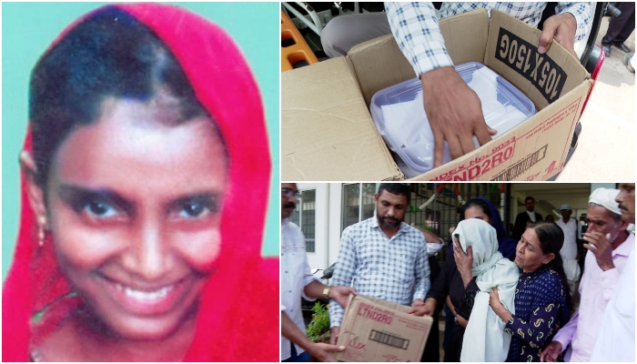 after 18 years Skull of safiya handed over to her parents on the direction of court 