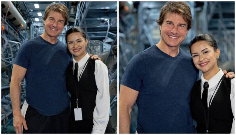 Avneet Kaur's mission accomplished; meets Tom Cruise on the sets of Mission Impossible 